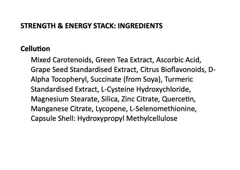 
                  
                    Strength and Energy Stack
                  
                